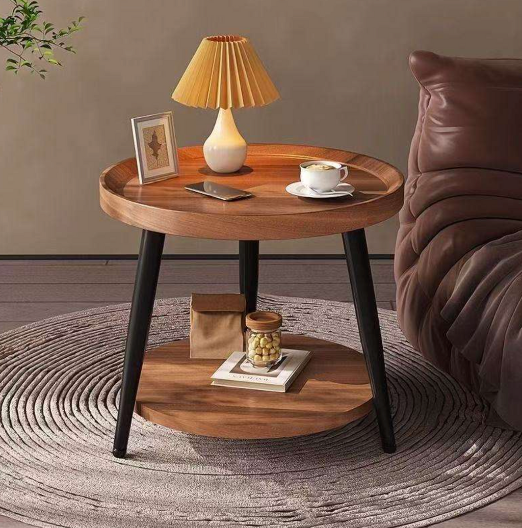 Modern Round Sofa Side Table
