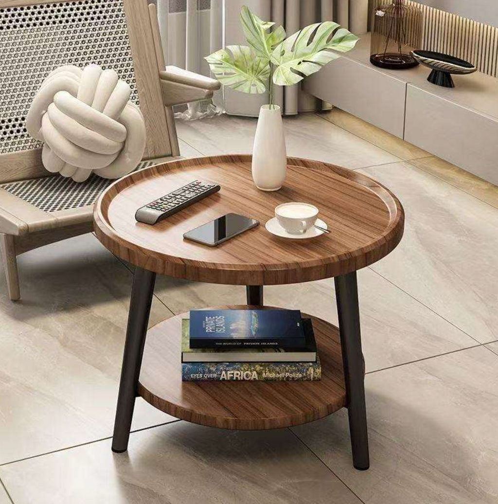 Modern Round Sofa Side Table