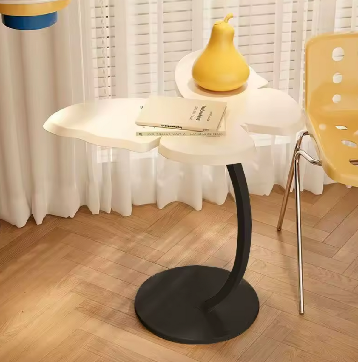 Modern Butterfly Wooden Side Table