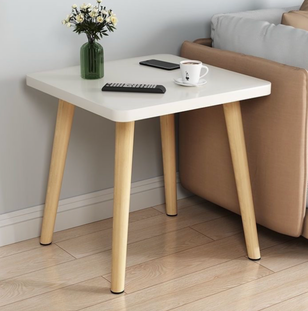 Modern Solid Wood Mini Square Coffee Table