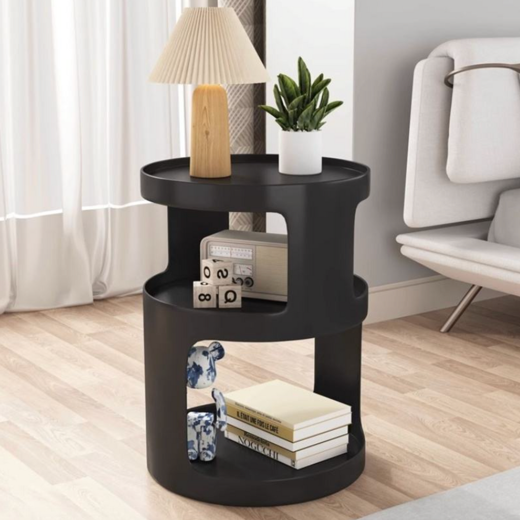 Modern Nordic Iron Art Corner Table