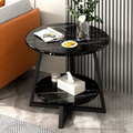 Modern Carbon Steel Side Table