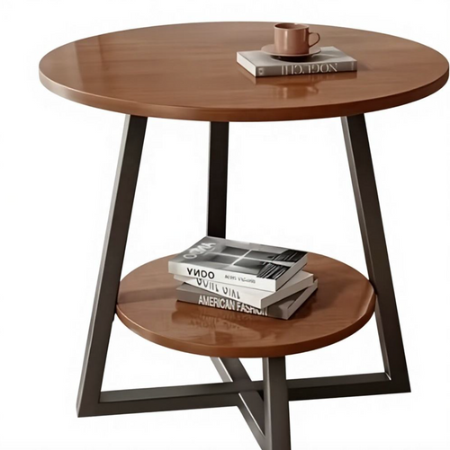 Modern Carbon Steel Side Table